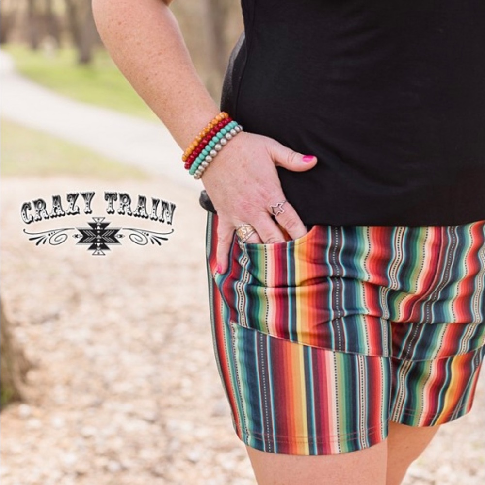 Crazy Train Insta-Cute Shorts